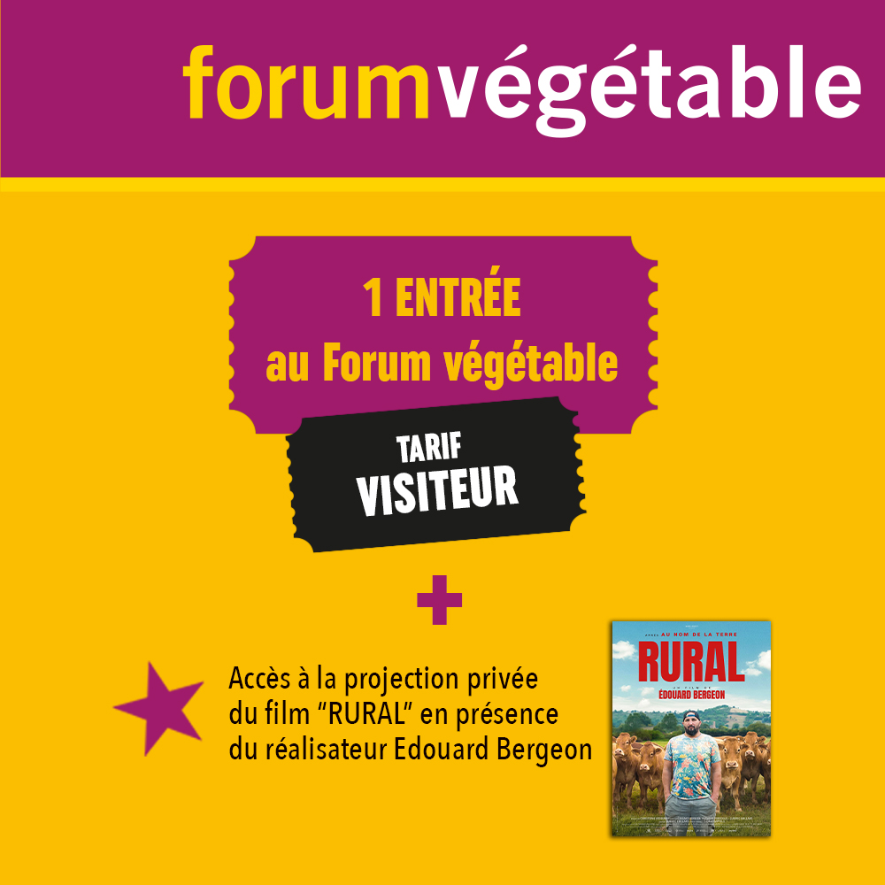 Entrée visiteur Forum végétable